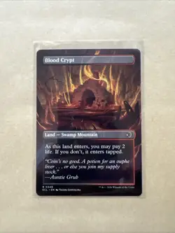 MTG Blood Crypt ECL 0349 R NM Regular Borderless - Image 4