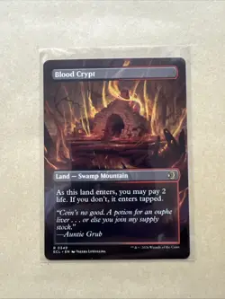 MTG Blood Crypt ECL 0349 R NM Regular Borderless - Image 5