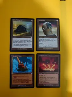 Great Furnace,Reliquary Tower,Skullclamp,ichor Wellspring MTG Card. - Image 1