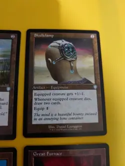 Great Furnace,Reliquary Tower,Skullclamp,ichor Wellspring MTG Card. - Image 3