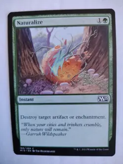 Naturalize (185/249) – Magic 2012 M12 – MTG Magic the Gathering – LP - Image 1