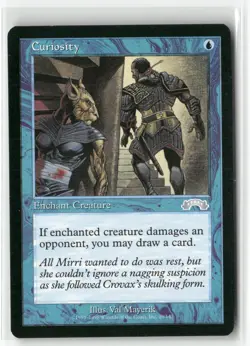 Curiosity 29 Uncommon Exodus Magic: The Gathering Near Mint - Image 1