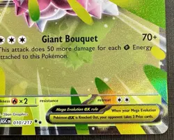 2026 Pokemon - Mega Meganium Ex 010/217 - Ascended Heroes - DOUBLE RARE HOLO - Image 3