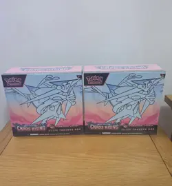 2x Pokemon TCG Chaos Rising Pokemon Center Elite Trainer Box ETB - Image 2