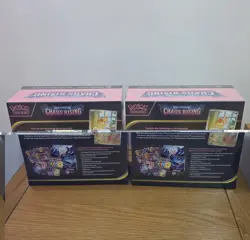 2x Pokemon TCG Chaos Rising Pokemon Center Elite Trainer Box ETB - Image 4