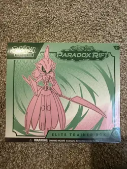 Pokemon TCG Elite Trainer Box ETB PARADOX RIFT Iron Valiant - Sealed - Image 1