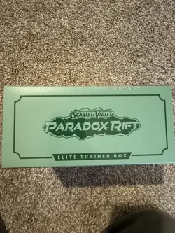 Pokemon TCG Elite Trainer Box ETB PARADOX RIFT Iron Valiant - Sealed - Image 4