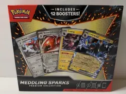 POKEMON TCG Meddling Sparks Premium Collection - 12 PACKS with PROMOS - Image 3