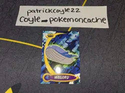 Wailord #84 Pokemon Topps Advanced Challenge Card NM - Image 1