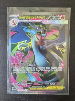 Pokemon TCG Mega Charizard X EX 109/094 Phantasmal Flames Holo Ultra Rare - Image 1