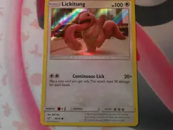 Detective Pikachu Pokemon TCG Lickitung - Image 1