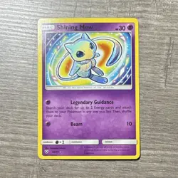 The Pokemon Company Shining Mew 40/73 Shining Legends Shiny Holo Rare 30 HP Eng - Image 1