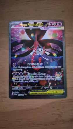 Mega Floette ex 117/086 Special Illustration Rare ME04: Chaos Rising Pokemon NM - Image 2