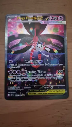 Mega Floette ex 117/086 Special Illustration Rare ME04: Chaos Rising Pokemon NM - Image 3