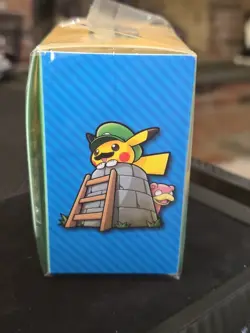 Pokemon Center Mario Pikachu Deck Box for Pokemon TCG, Multicolor, 2016 - Image 2