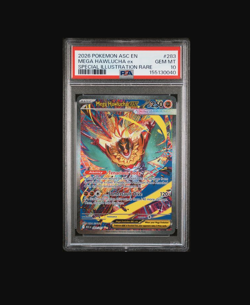 2026 POKEMON ASC EN-ASCENDED HEROES #283 MEGA HAWLUCHA ex SIR PSA 10 - Image 1