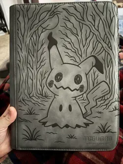 Pokemon OFF CENTER Mimikyu Laser Engraved Binder - Image 1
