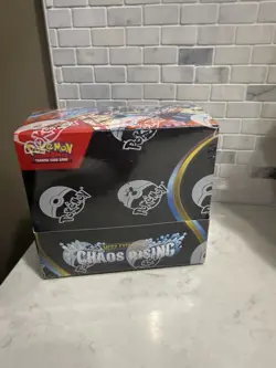 Pokemon TCG Mega Evolution Chaos Rising Booster Box Factory Sealed - ships fast! - Image 2