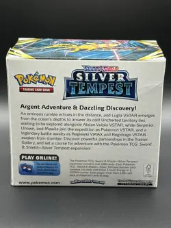 Pokemon TCG Silver Tempest Booster Box Open Box (36 packs) - With Acrylic Case - Image 3