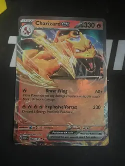 Pokemon TCG - Charizard EX 006 - 151 - NM/MINT PACK FRESH - Image 1