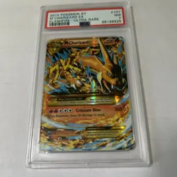 PSA 7 M Charizard EX #107 Pokemon XY Flashfire Ultra Rare LOW POP - Image 1