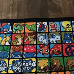 Play! Pokemon Professor Program Kanto Playmat AUTHENTIC Gen 1 Official New 2025 - Image 4