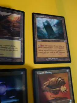 Cranial Plating, Sol Ring, Command Tower,Ancient Den. MTG 4 Card. - Image 4