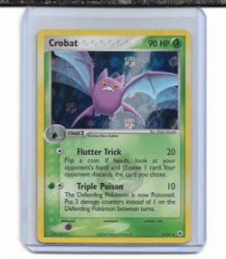 Pokemon Hidden Legends Crobat Reverse Holo Rare #3/101 Excellent Condition - Image 1