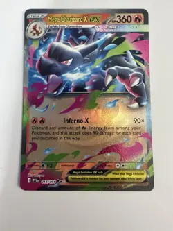 Pokemon TCG Mega Charizard X EX 013/094 Evolutions Full Art Holo 360HP - Image 1