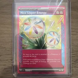 NEO UPPER ENERGY 2024 POKEMON TEMPORAL FORCES RARE 162/162 Q4561 - Image 2