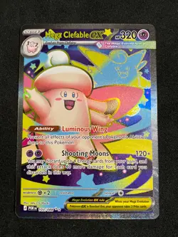 POKEMON MEGA CLEFABLE EX PERFECT ORDER 103/088 ULTRA RARE NM - Image 1