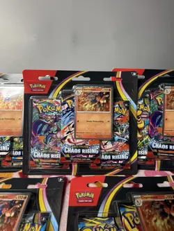 Pokemon Chaos Rising 3 Pack Blister Lot of 5 NEW - Image 4