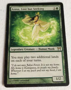 Azusa, Lost but Seeking - Champions of Kamigawa - Magic The Gathering Card - NM - Image 1