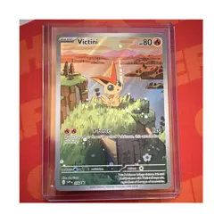 Victini 208 SVP Scarlet and Violet Black Star Promo - NM/M & SHIPS FAST! - Image 1