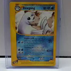 DEWGONG 7/144 Skyridge NON-HOLO Rare Pokemon TCG NM - Image 1