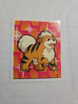 1999 Merlin Pokemon Album Stickers Growlithe #181 - Image 1