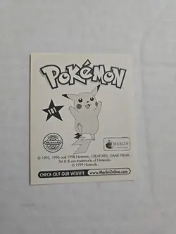 1999 Merlin Pokemon Album Stickers Growlithe #181 - Image 2
