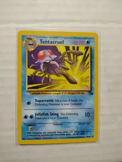 Tentacruel Uncommon Fossil 44/62 - Pokemon TCG - WOTC - Image 1
