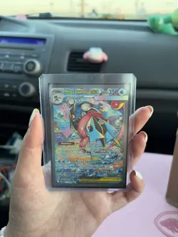 Pokemon TCG Mega Greninja EX Sir Chaos Rising Ultra Rare Holo NM - Image 1