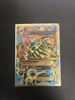 Pokemon XY Ancient Origins Primal Groudon EX Full Art Ultra Rare Card #97/98 - Image 1
