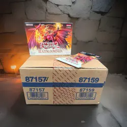 YuGiOh Blazing Dominion Booster Case 12 Boxes ENGLISH - BRAND NEW - SEALED - Image 1