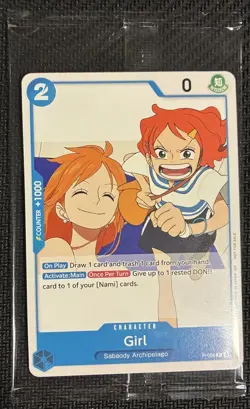 Girl (OP14 Release Event) - One Piece Promotion Cards (OP-PR)(P-096) - Image 1