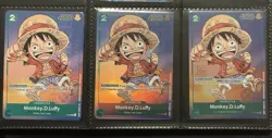 One Piece Monkey D. Luffy P-037 Promo Foil Gen Con 2023 English - Image 1