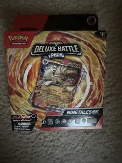 Pokemon Ninetales ex Deluxe Battle Deck Starter Deck 60 Cards English 2024 - Image 1