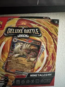 Pokemon Ninetales ex Deluxe Battle Deck Starter Deck 60 Cards English 2024 - Image 3