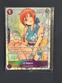 O-Nami (Illustration Box Vol.1) OP05-062 One Piece Promotion Cards Foil Sealed - Image 1