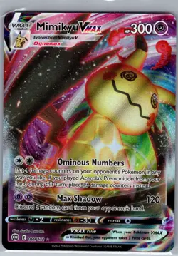 Mimikyu VMAX 069/172 SWSH09: Brilliant Stars - Pokemon Card - NM - Image 1