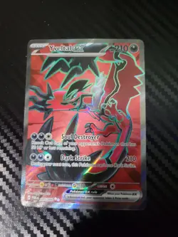 Pokemon Yveltal EX Holo 105/088 Basic 210 HP English Pokemon TCG Card - Image 1