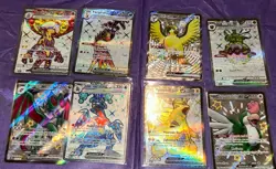 Pokemon TCG Full Art Card Lot EX Shiny Tyranitar English Japanese Holo NM - Image 2