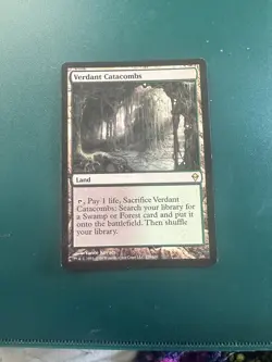 MtG Verdant Catacombs: Zendikar NP/LP ACTUAL PHOTOS! - Image 1